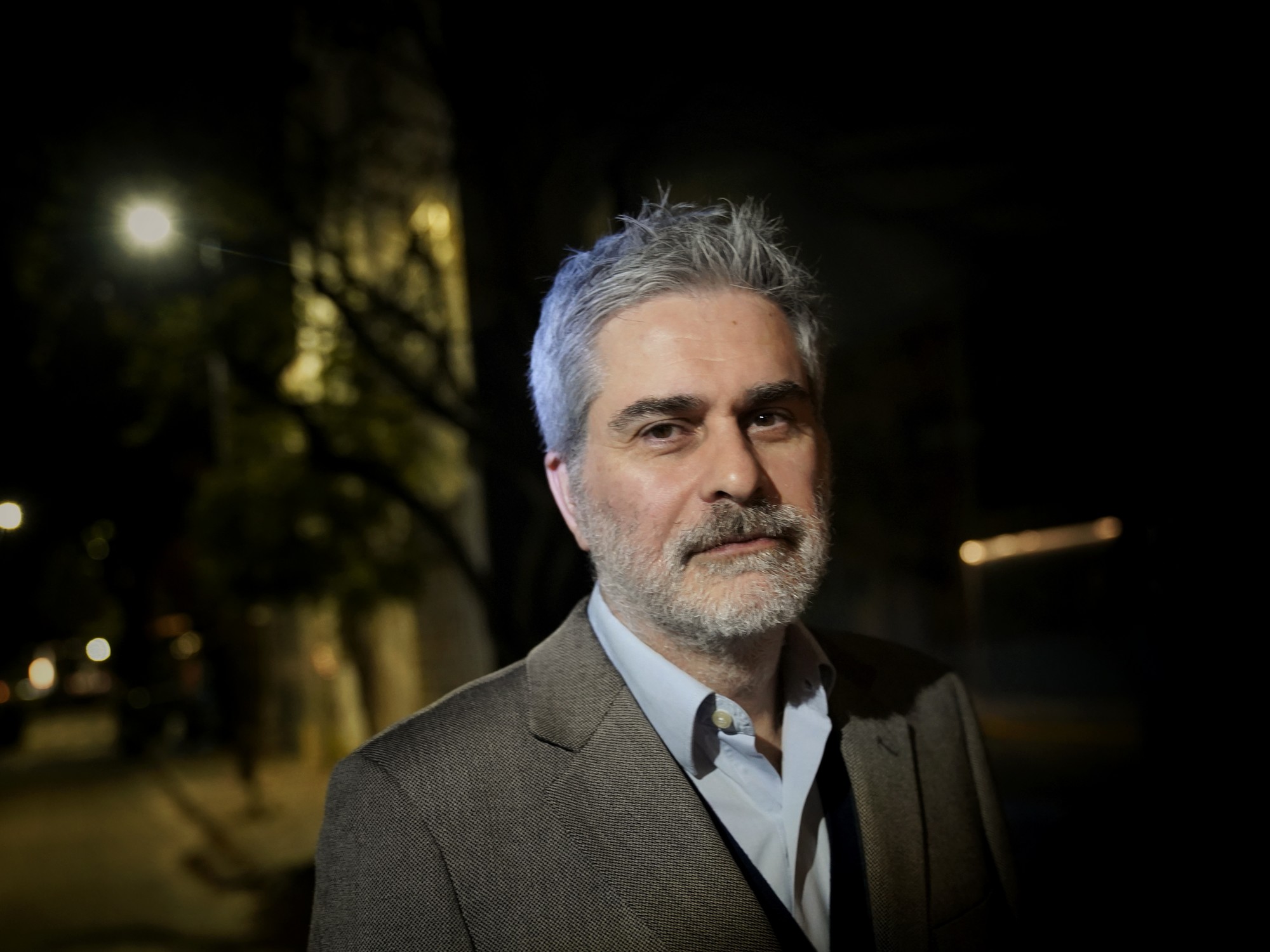 Retrato de Martín D'Alessandro, politólogo y presidente de la organización Poder Ciudadano.
