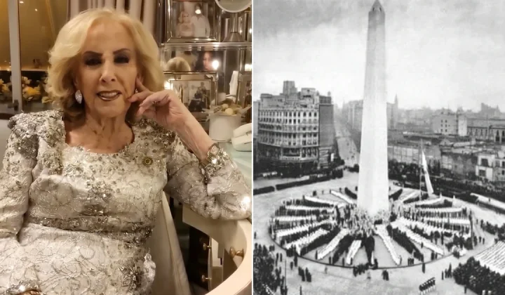 Mirtha Legrand recuerda el 90 aniversario del Obelisco porteño