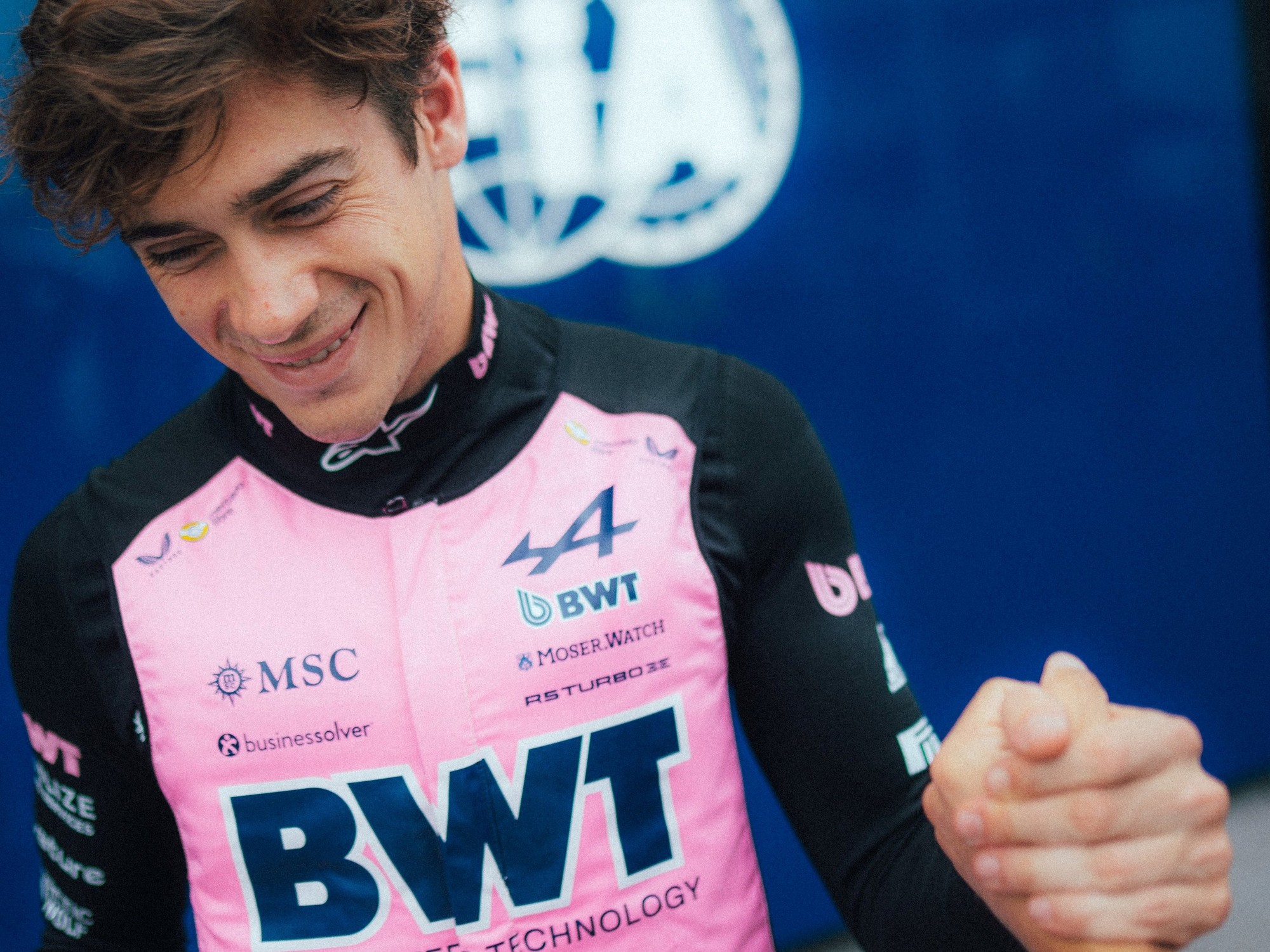 Franco Colapinto, piloto argentino de Alpine, compitiendo en el Gran Premio de Canadá de Fórmula 1.