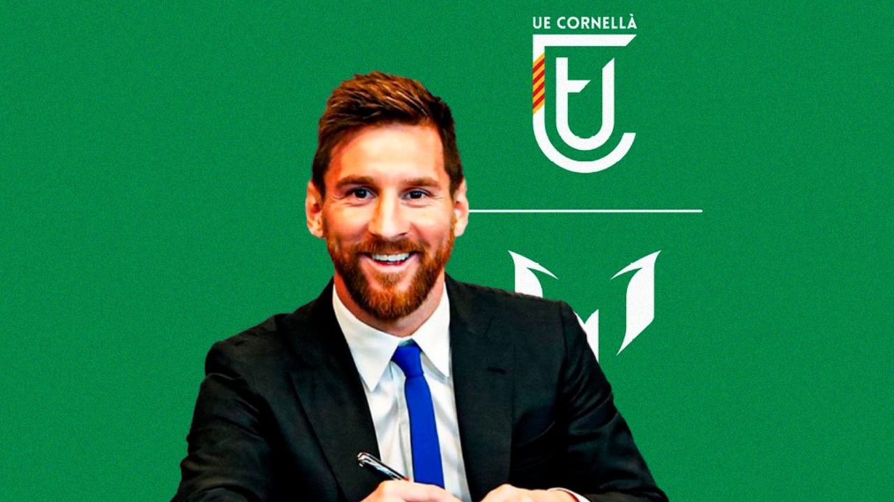 Lionel Messi impulsa el fútbol femenino en su nuevo club español, el UE Cornellá