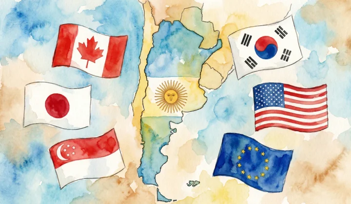 Mercosur avanza en acuerdos comerciales clave con Asia y Canadá, buscando abrir mercados millonarios para Argentina