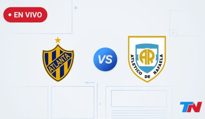 Atlanta vs. Atlético Rafaela: Horario, TV y Formaciones para el partido de la Primera Nacional