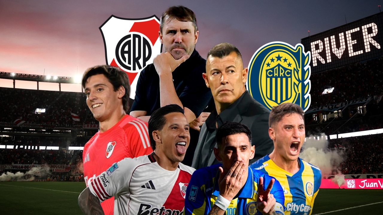 River y Rosario Central se enfrentan en una semifinal del Torneo Apertura con Di María y campeones del mundo