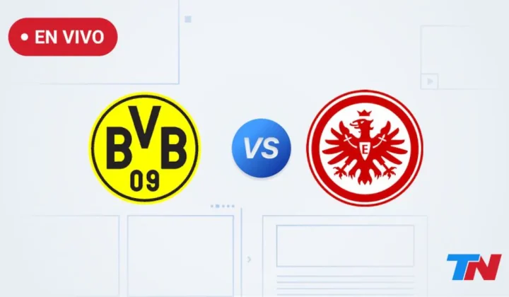 Horario y dónde ver el partido entre Borussia Dortmund y E. Frankfurt por la Bundesliga