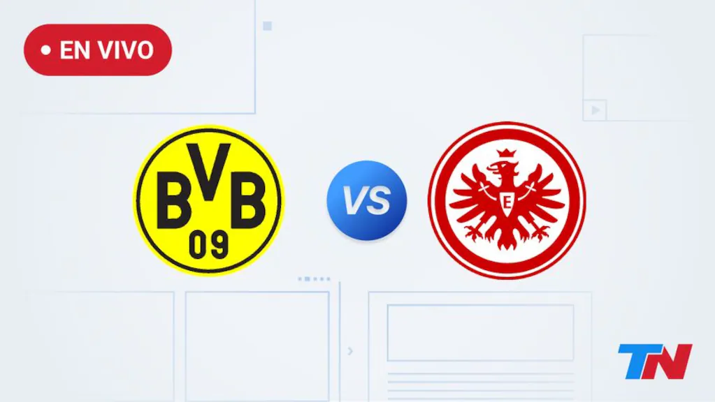 Horario y dónde ver el partido entre Borussia Dortmund y E. Frankfurt por la Bundesliga