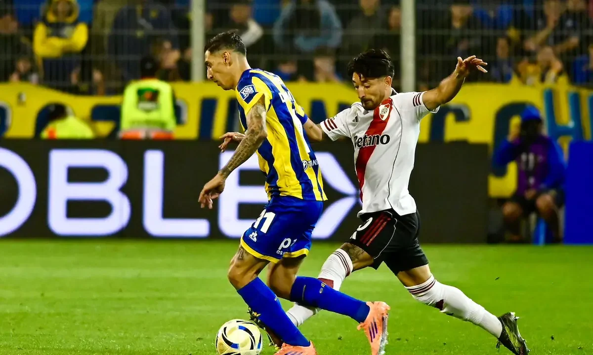 Ángel Di María vuelve al Monumental en medio de polémicas y un título inusual con Rosario Central