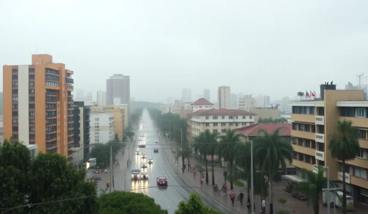 Alerta amarilla por lluvias en Chubut: el Servicio Meteorológico Nacional emite advertencias para este domingo
