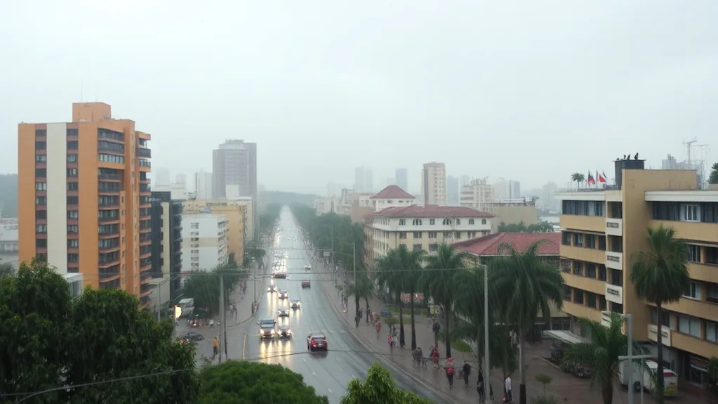 Alerta amarilla por lluvias en Chubut: el Servicio Meteorológico Nacional emite advertencias para este domingo