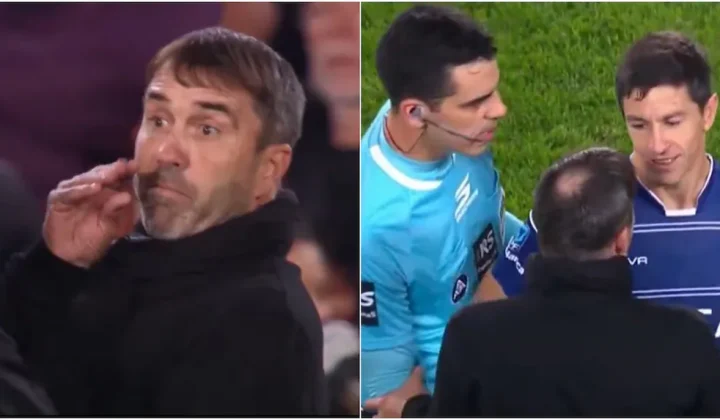 El curioso cruce entre Chacho Coudet y Nacho Fernández que terminó en abrazo
