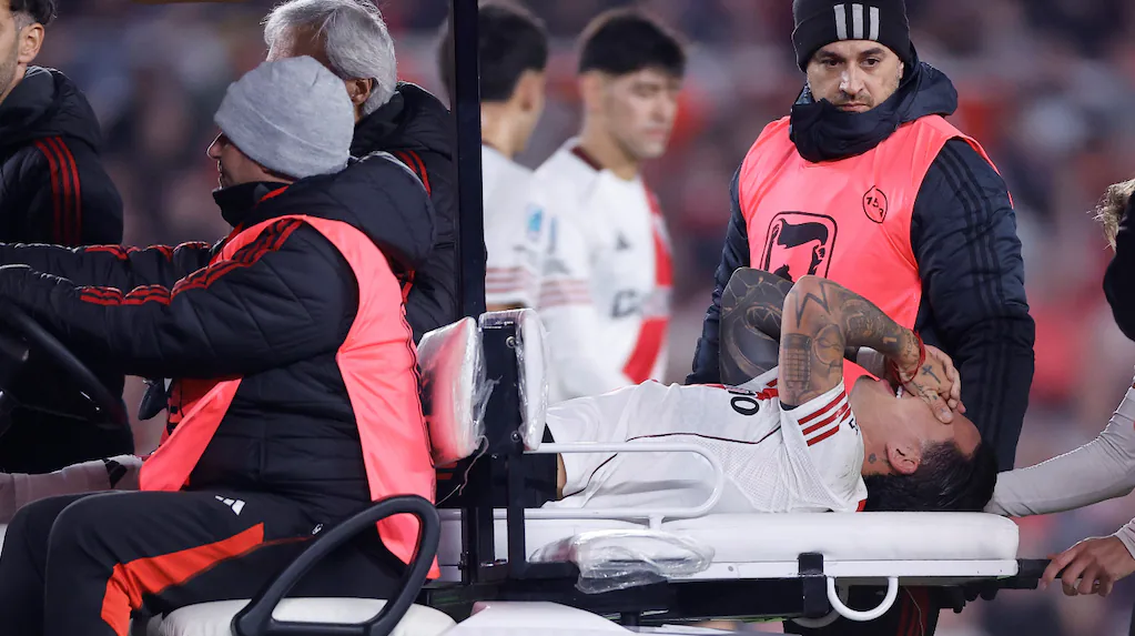 Preocupación en River por las lesiones de Driussi, Moreno y Montiel de cara a la final del Torneo Apertura
