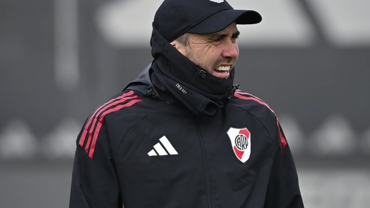 Coudet premió al plantel de River con un día libre tras la clasificación a la final