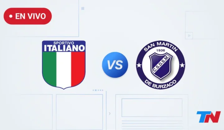 Sp. Italiano vs. S. Martín B.: Horario, dónde ver el partido y formaciones