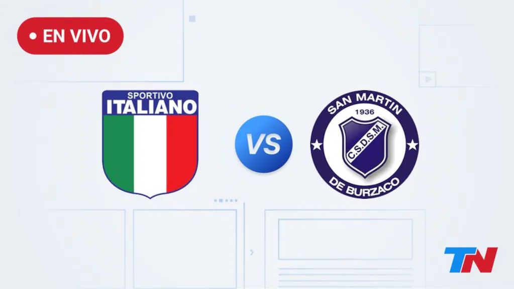 Sp. Italiano vs. S. Martín B.: Horario, dónde ver el partido y formaciones