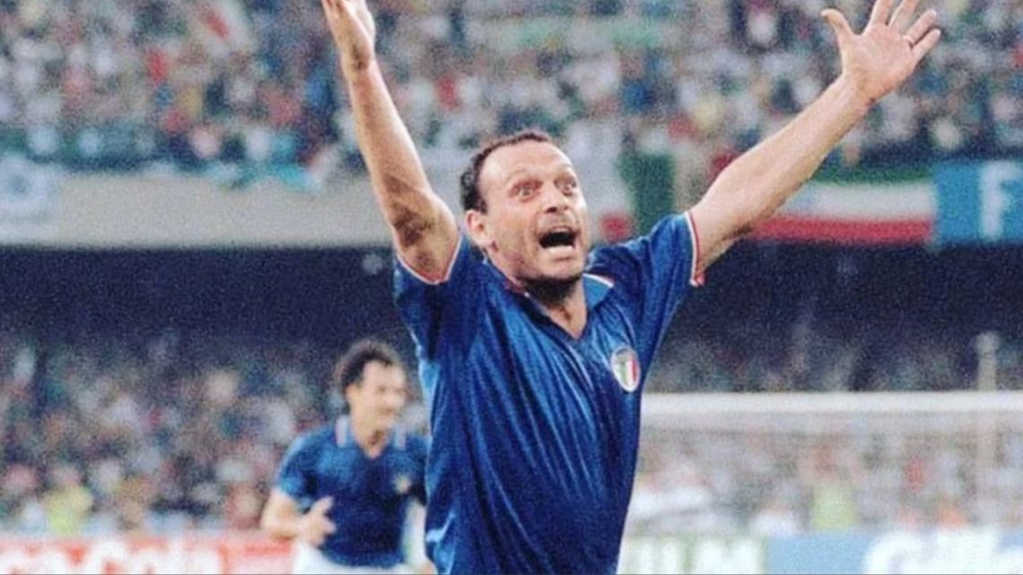 Totò Schillaci en Italia 90: El goleador inesperado que marcó un antes y un después en el fútbol