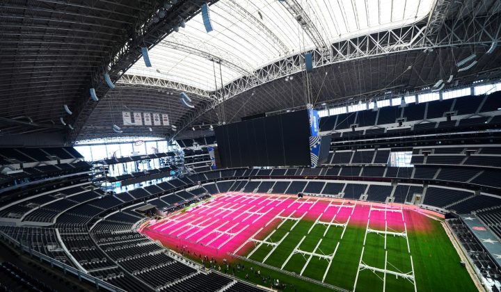 El AT&T Stadium de Dallas, sede mundialista con césped natural para la Selección Argentina