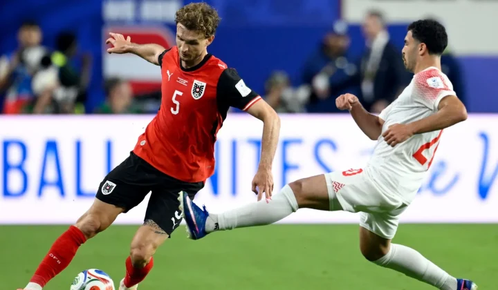 Alerta en Austria: Stefan Posch, en duda para el partido contra Argentina por una posible fractura de mandíbula