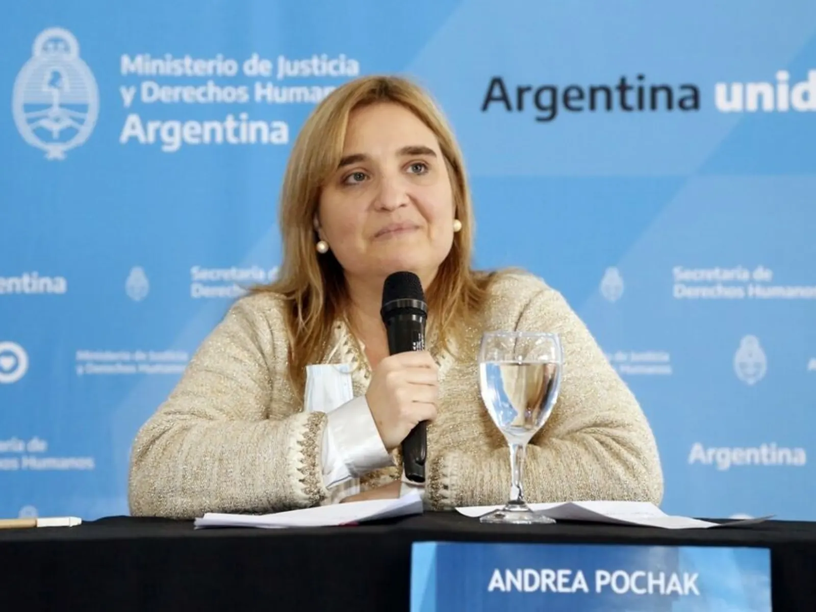 Andrea Pochak, funcionaria argentina y vicepresidenta de la Comisión Interamericana de Derechos Humanos (CIDH).