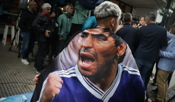 El doctor Pedro Di Spagna, uno de los profesionales de la salud imputados en el segundo juicio por la muerte de Diego Armando Maradona, decl