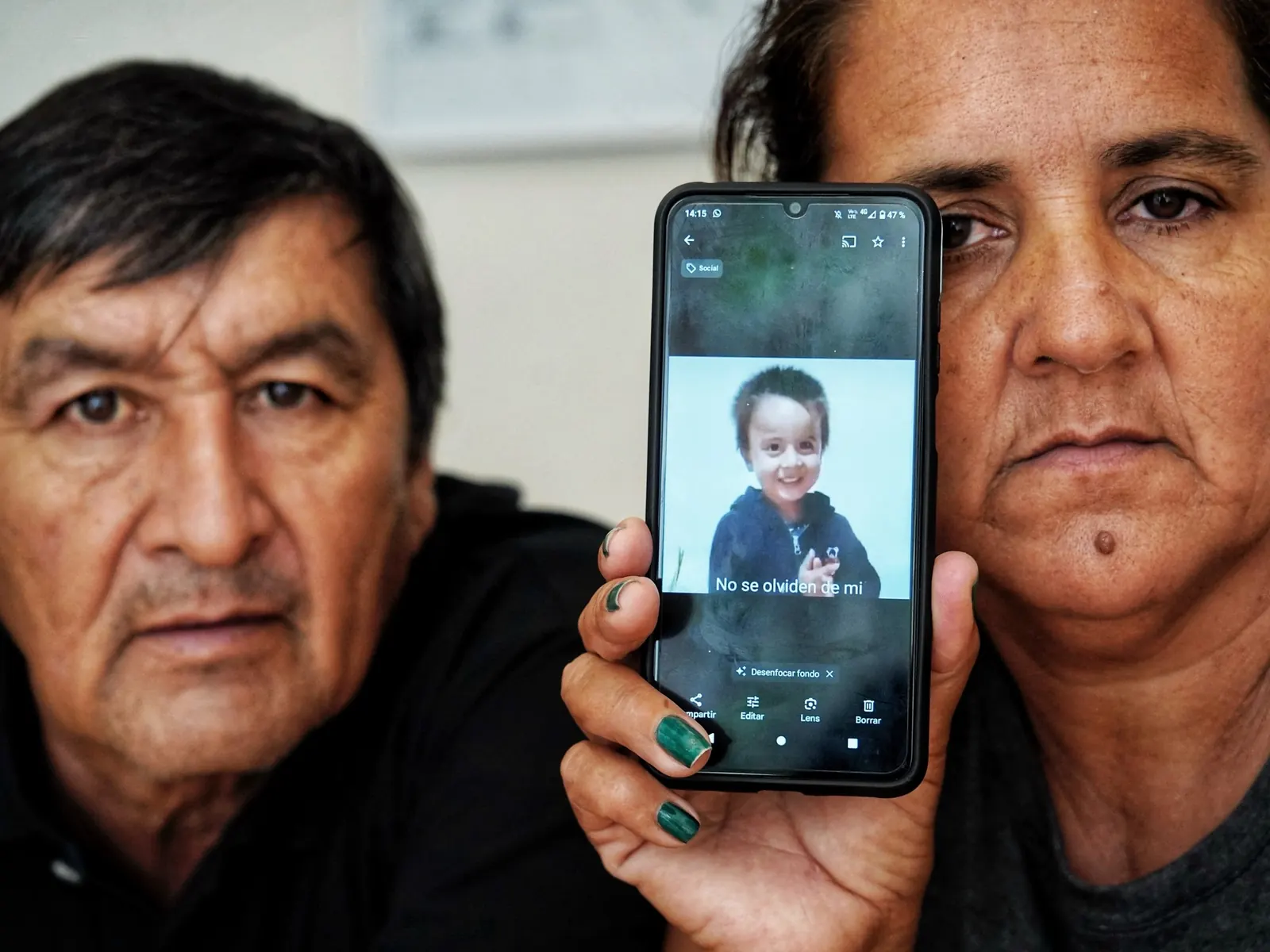 Fotografía del niño Loan Danilo Peña, desaparecido en Corrientes.