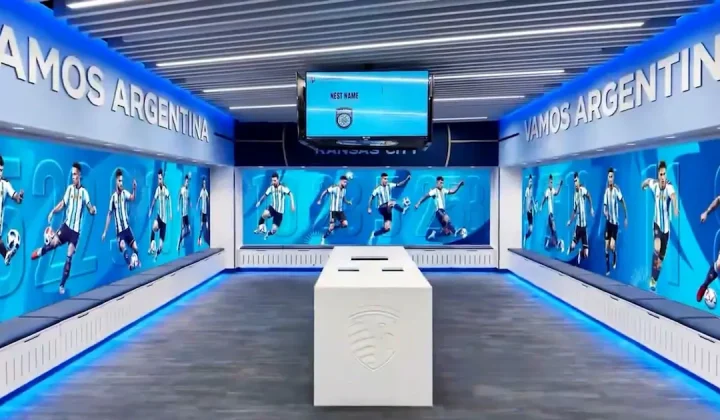 La Selección Argentina de fútbol ha iniciado su preparación para la próxima Copa del Mundo en un flamante y tecnológicamente avanzado centro
