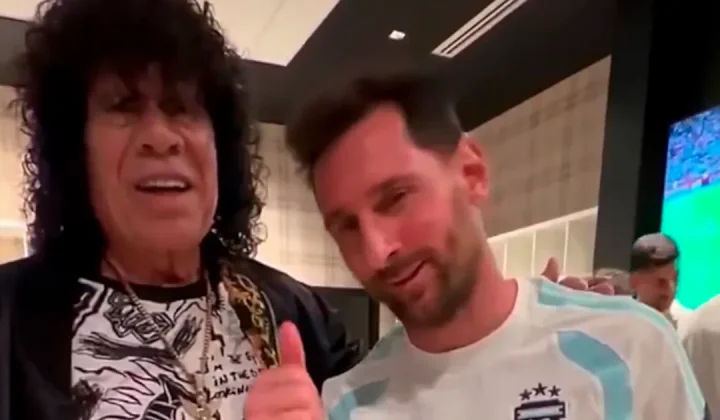 La Selección Argentina celebra con La Mona Jiménez: Messi baila al ritmo del cuarteto