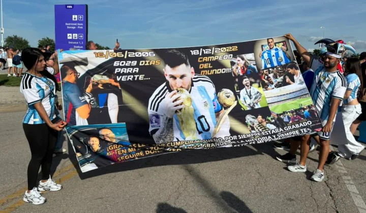 El fenómeno “fan argentino”: cómo hinchas de todo el mundo alentaron a la Selección en Kansas