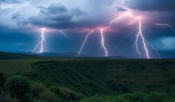 El Servicio Meteorológico Nacional (SMN) ha emitido un alerta amarilla por tormentas para la provincia de Chaco, que estará vigente durante