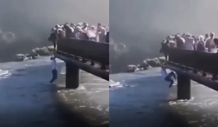 Turista se arroja a las Cataratas del Iguazú para recuperar su celular: un nuevo video revela el peligro