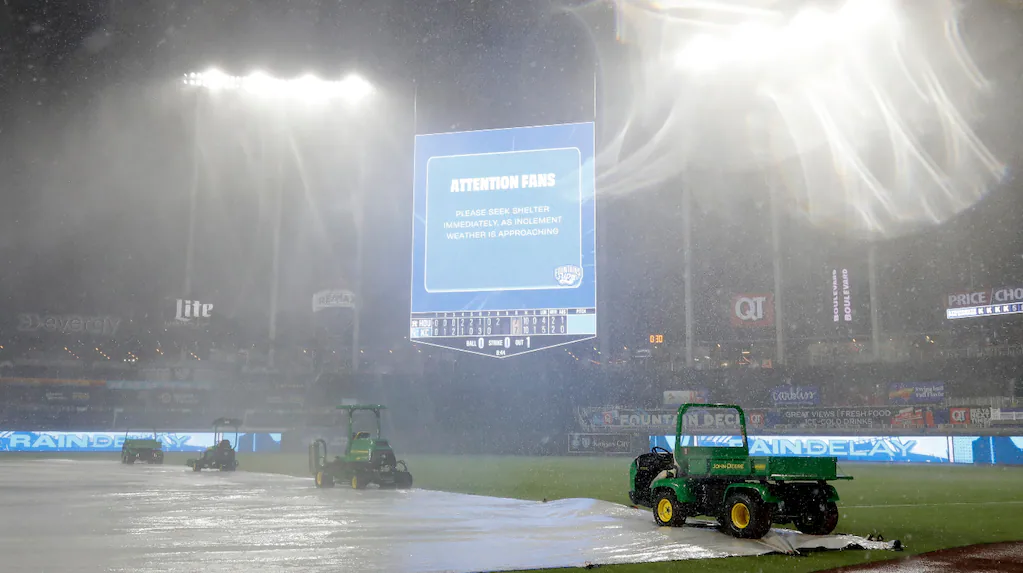 Una severa tormenta eléctrica sorprendió a Kansas City, la ciudad estadounidense donde la Selección Argentina de fútbol se encuentra concent
