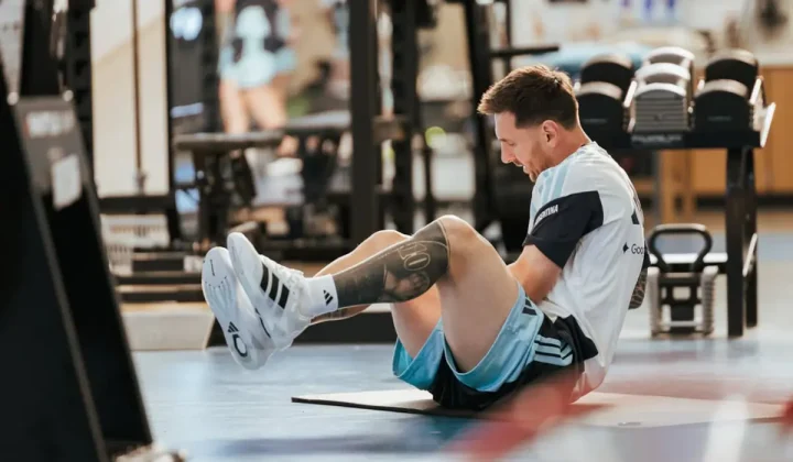 Lionel Messi se entrena con la Selección Argentina en Kansas y genera optimismo de cara al Mundial