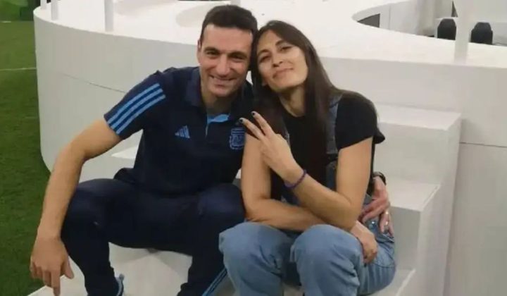 Elisa Montero, la esposa del director técnico de la Selección Argentina, Lionel Scaloni, ha decidido romper su tradicional perfil bajo para