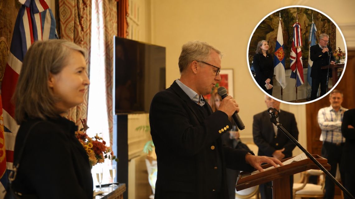Embajadores de Reino Unido y Finlandia defienden la libertad de prensa en Argentina