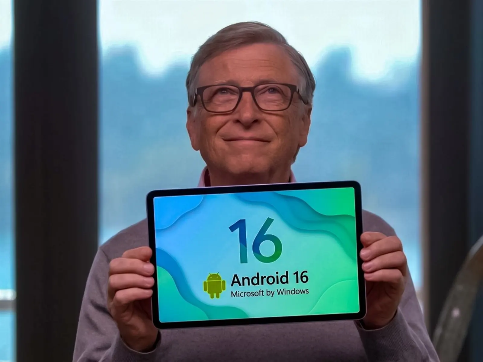 Bill Gates, cofundador de Microsoft, durante una presentación sobre el futuro de la tecnología.
