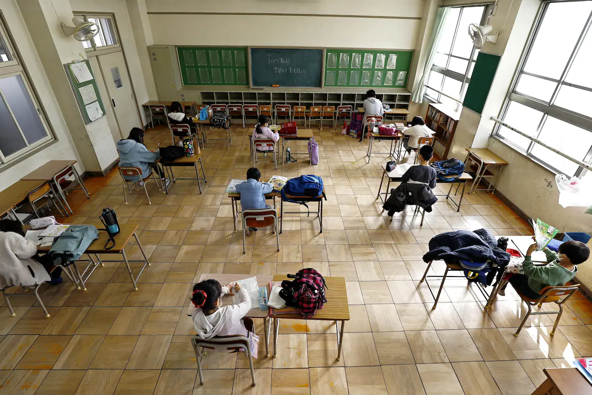 Estudiantes argentinos en un aula