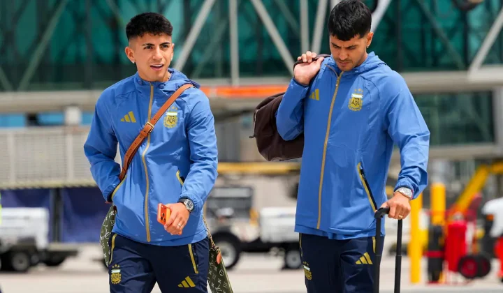 Exequiel Palacios: Emotivo Adiós Familiar Antes de Viajar al Mundial