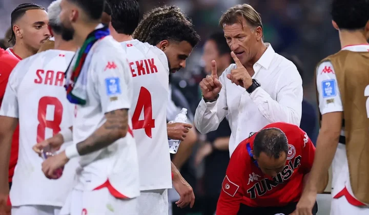 El entrenador francés Hervé Renard, quien se hizo notar a nivel mundial por haber dirigido a Arabia Saudita en la sorpresiva victoria contra