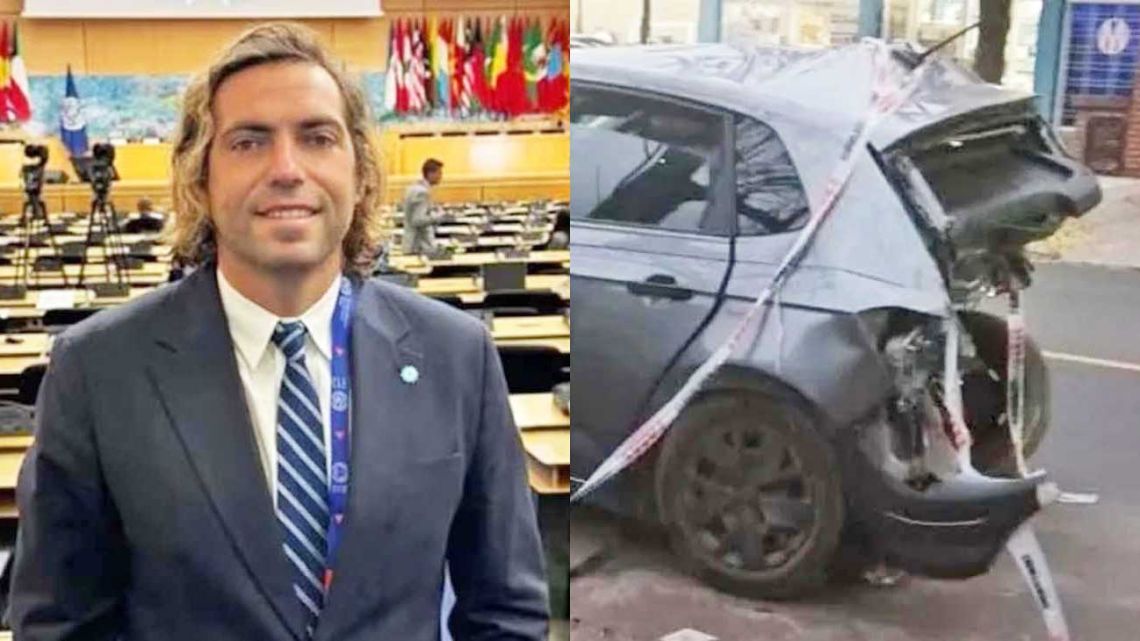 El abogado Andrés Prieto Fasano, imputado por homicidio culposo agravado tras un choque fatal en la autopista Panamericana, se encuentra en