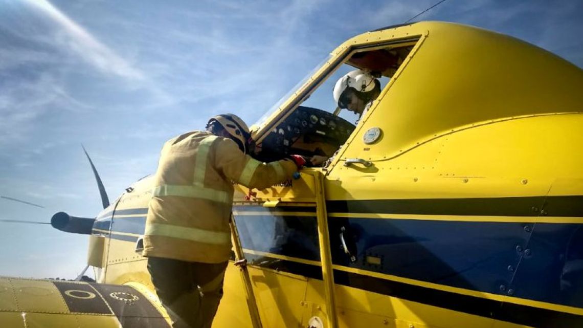 Córdoba en alerta: vientos intensos y alto riesgo de incendios forestales