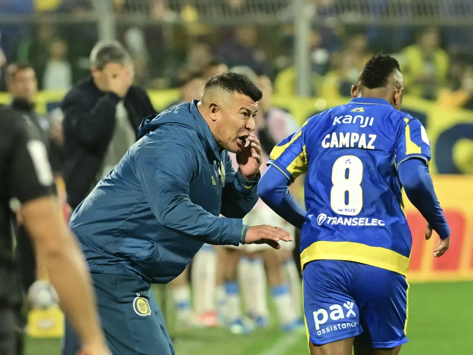 Jorge Almirón durante la conferencia de prensa tras el empate de Rosario Central ante Racing