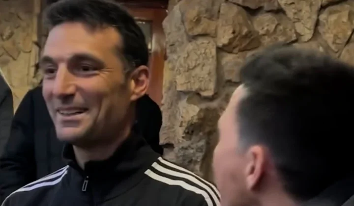 Emotivo recibimiento para Scaloni en Pujato: El DT de la Selección y su conexión con la gente