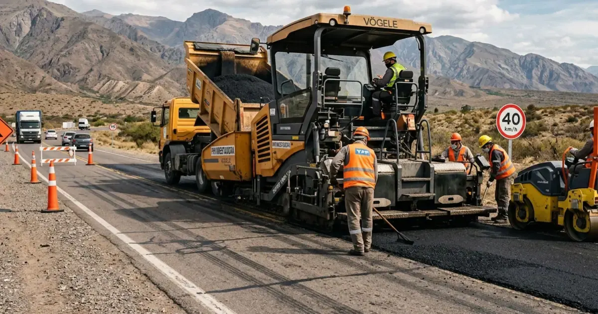 Milei reactiva la obra pública en rutas nacionales con inversión privada en plena negociación con gobernadores