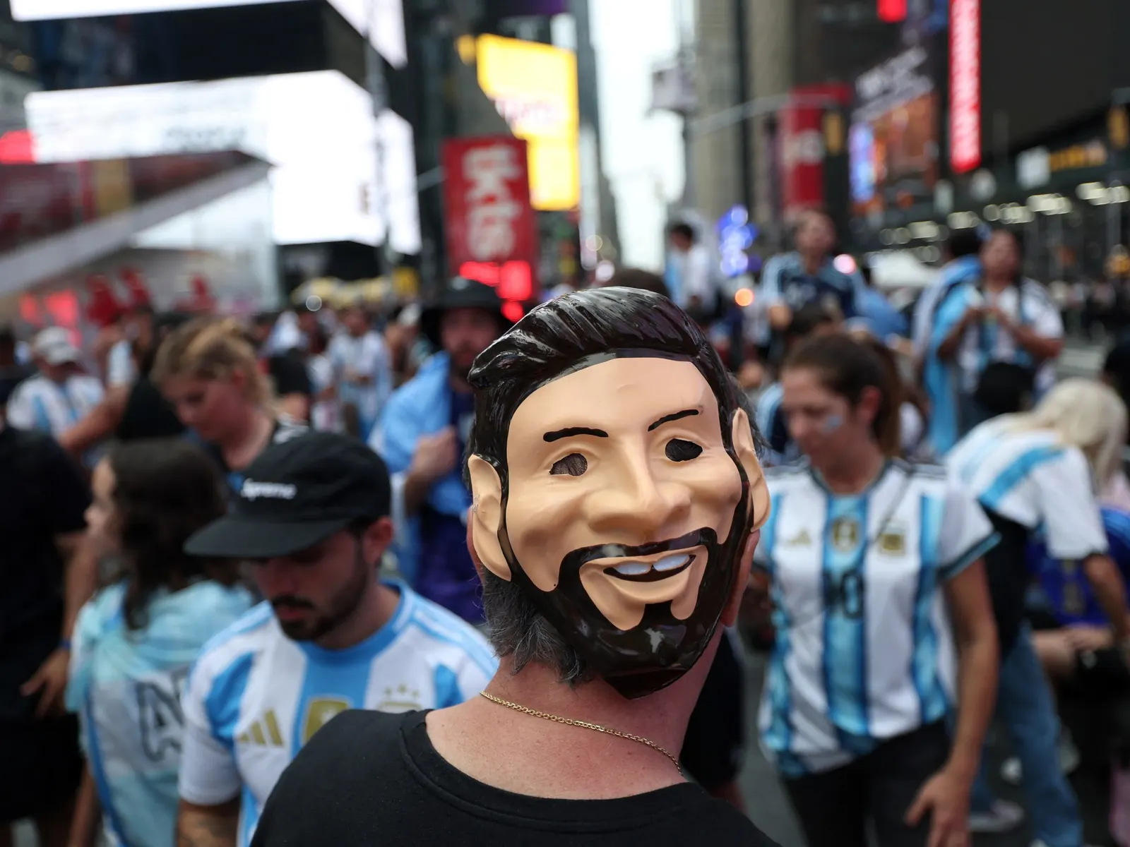 Argentinos en Nueva York durante el Mundial 2026, foto Reuters