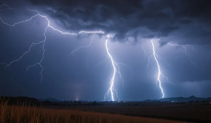 Alerta amarilla por tormentas en La Pampa: qué zonas afecta y hasta cuándo rige