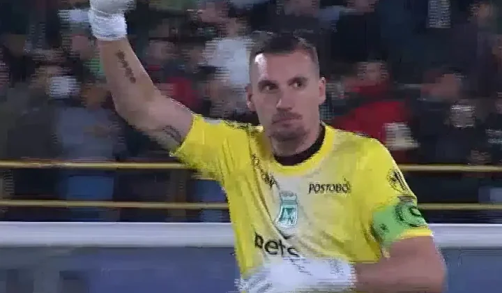 Franco Armani volvió a jugar en Atlético Nacional: la ovación y el emotivo reencuentro con el club que lo vio nacer