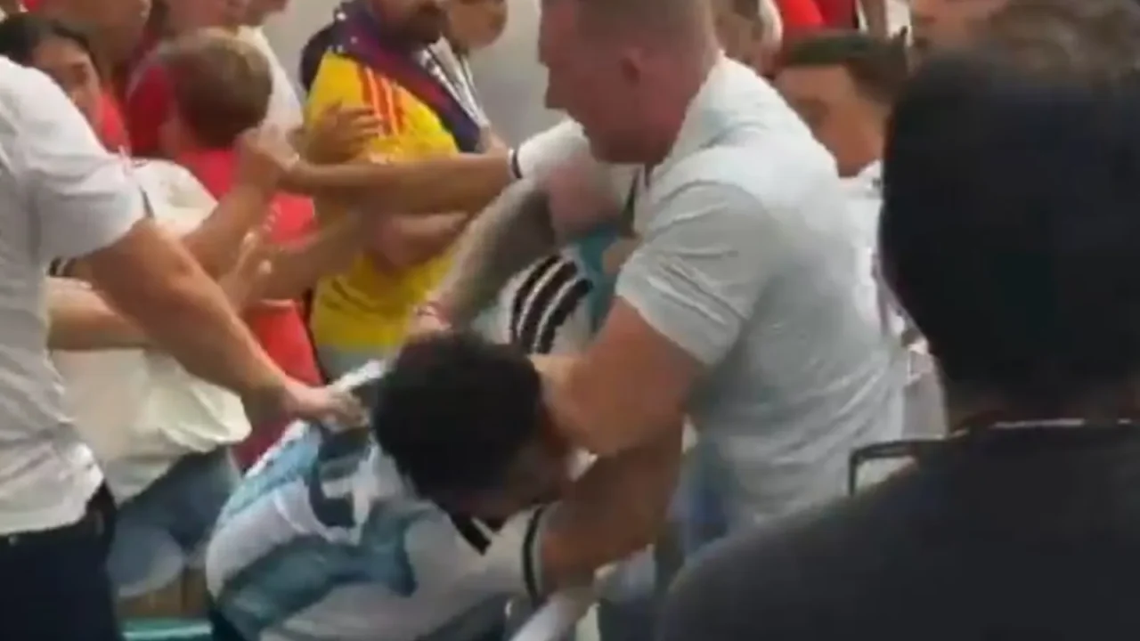 Preocupación por incidentes entre hinchas argentinos e ingleses antes de la semifinal del Mundial