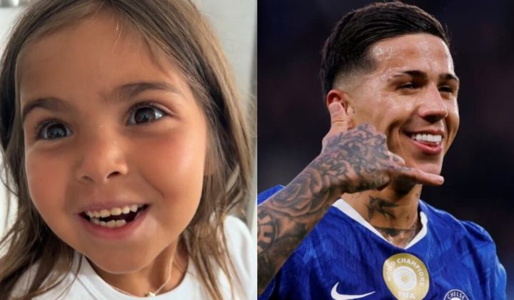 Un momento tierno y cargado de simbolismo fue el que compartió Valentina Cervantes, pareja del futbolista Enzo Fernández, en la previa del t
