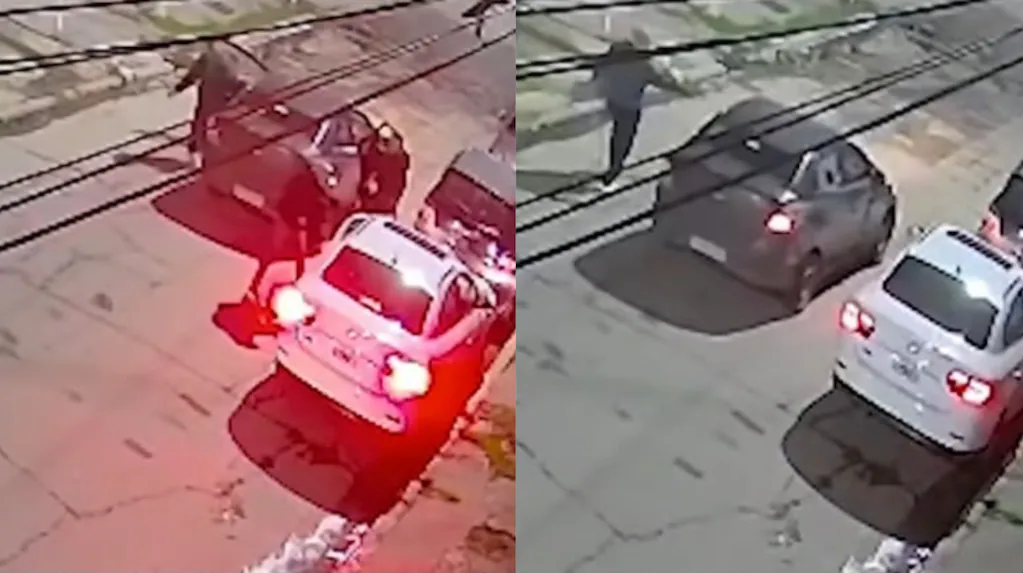 Policía retirado se defiende a tiros de un robo de auto en Rafael Castillo y hiere a un delincuente