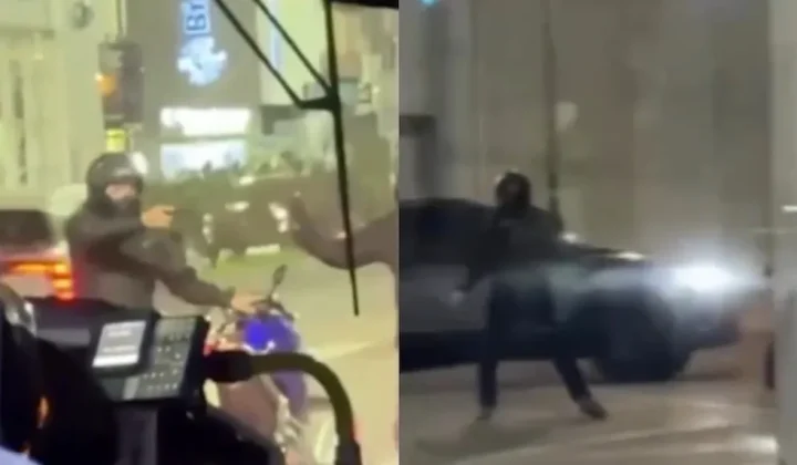 Feroz tiroteo en Lanús tras intento de robo de una moto: intervino un conductor de camioneta blindada