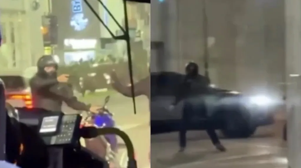 Feroz tiroteo en Lanús tras intento de robo de una moto: intervino un conductor de camioneta blindada