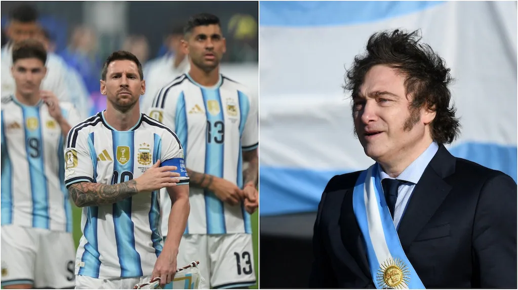 La Selección Argentina evalúa rechazar la invitación de Milei para el festejo en Plaza de Mayo